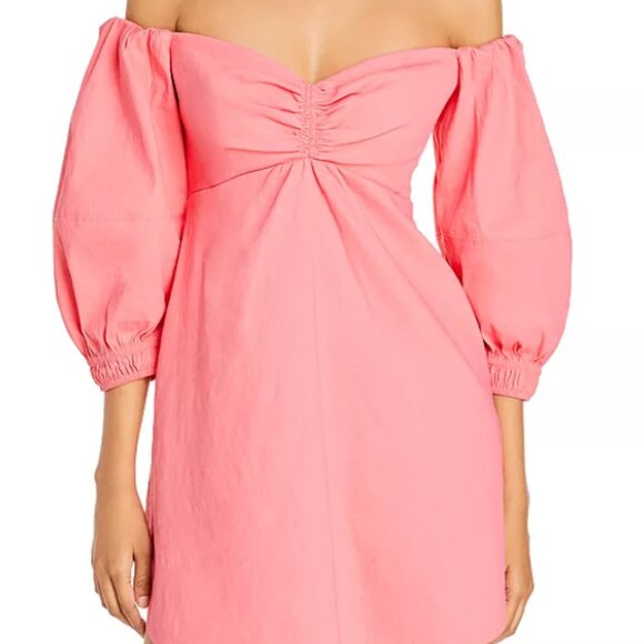 A.L.C. Mila Off The Shoulder Mini Dress 65% off MRSP - Picture 2 of 3